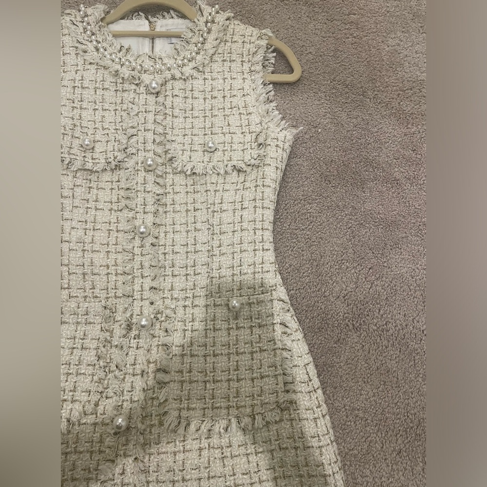 White dress size S